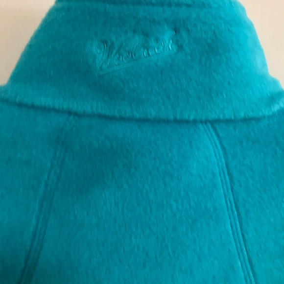 Woolrich petite fleece jacket turquoise blue - Picture 8 of 9